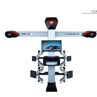 Machine d'alignement de roues 3D à écran unique, pont élévateur quatre colonnes, équipement de réparation automobile, service cloud à distance évolutif, Guangdong V6