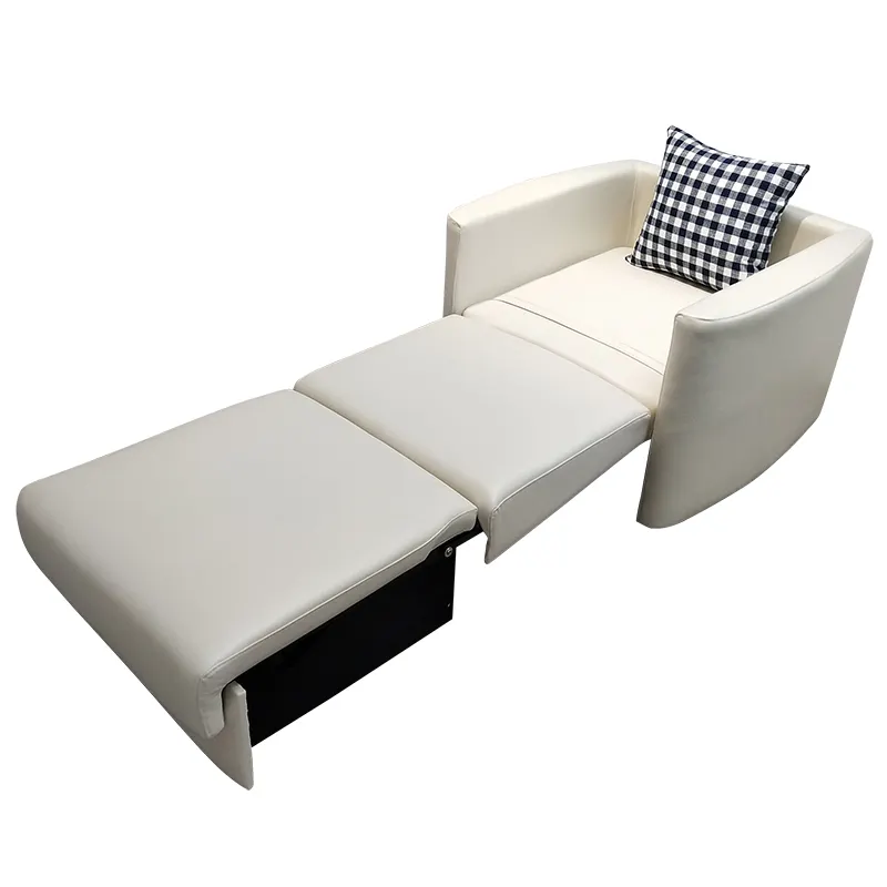 Deri kanepe ucuz fonksiyonel Cum yatak katlanır çekyat tek koltuk koltuk