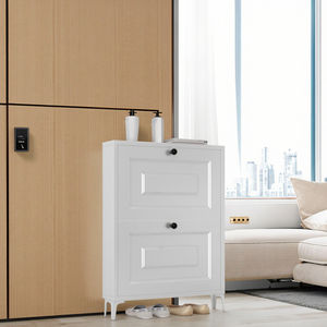 Étagère à chaussures murale, armoire à chaussures, Schuhschrank, Scarpiera, armoire en acier métallique, meubles modernes pour la maison, meubles de salon - Product Image 6