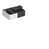 Microphone cravate omnidirectionnel sans fil avec antenne intégrée, suppression du bruit, connexion 3,5 mm pour utilisation en conférence