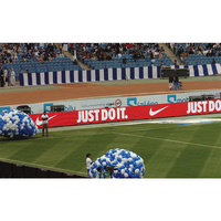 P6 P8 P10 Panneaux de bannière de signalisation de publicité extérieure Panneau d'écran Périmètre sportif Led Stade d'affichage