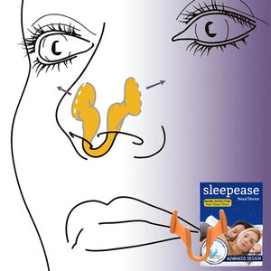 Dilator hidung silikon Anti mendengkur, klip hidung mudah bernapas, bantuan tidur untuk mendengkur & Rhinitis - Product Image 3