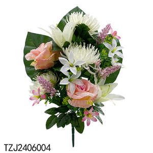 Tizen, venta al por mayor, nuevo producto, peonía púrpura sintética, <span class=keywords><strong>tulipanes</strong></span> de flores artificiales, ramo de flores artificiales de tacto Real - Product Image 2