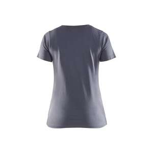 BLAKLADER-Camiseta mujer 333410429400S Gris-EAN 7330509542637 CAMISETAS DE TRABAJO Y POLOS - Product Image 2
