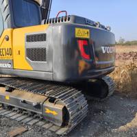Excavatrice hydraulique d'occasion Volvo EC140 de 14 tonnes, haute fiabilité, en bon état