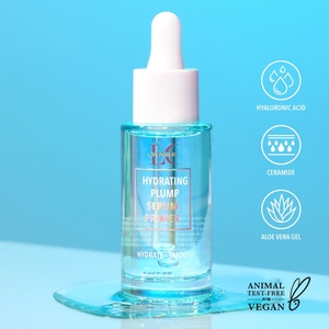 Cosmetici Private Label viso idratante siero di siero vegano ravvivare rinnovare il siero idratante a base di trucco paffuto - Product Image 2
