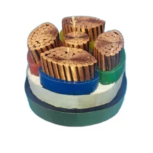 High quality 0.6/1kv Cu/Al conductor XLPE insulated PVC sheathed YJV power cables 240 sq.mm