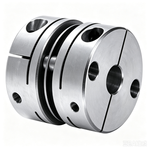 Accouplement de moteur réducteur, Accouplement flexible en aluminium, Accouplement à diaphragme - Product Image 3