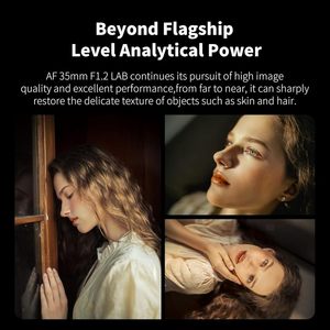 Obiettivo Viltrox AF <span class=keywords><strong>35mm</strong></span> F1.2 LAB Full Frame per Fotocamere con Attacco Sony FE Compatibile con ZV-E10 II A7RV A7CR A7C2 A9II NEX-5T - Product Image 3
