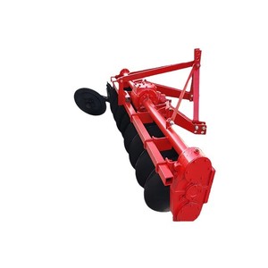 Disc Plough 4 Row Red Farm <b>Cultivator</b> High Productivity V Type Water Field Tiller - Product Image 1
