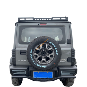 <span class=keywords><strong>Jimny</strong></span> Trim <span class=keywords><strong>Jimny</strong></span> JB74 2019 2023 2024 3/5 Garde d'angle de porte côté F R 4 PCS/SET Noir mat PP Tape On Accessoires Injection - Product Image 4