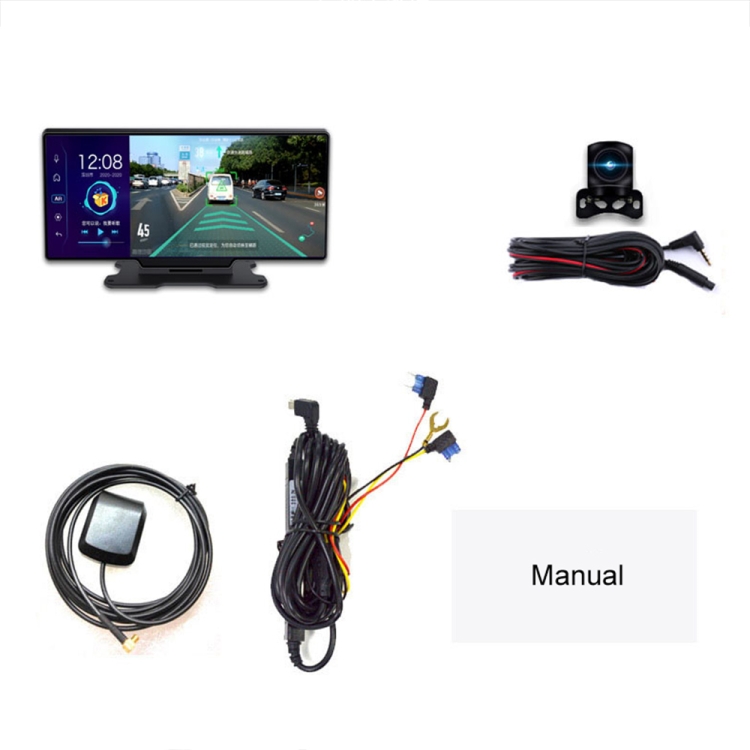 K880 Car Dash Cam - 1080P Driving Recorder with 160° View