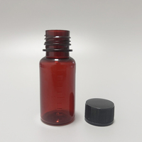 Bouteille de solution orale en plastique vide multi-usages de 20 ml en PET avec bouchon à vis, impression de logo personnalisée, résistante à l'humidité