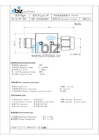 Konektor Koaksial DC Block SMA Male SMA Female (RF) 50ohm Baja Tahan Karat Kontak Tengah Emas Konduktor Dalam dan Luar