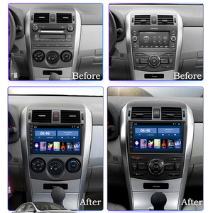 Carplay Android 15 đài phát thanh xe đa phương tiện DVD Player cho Toyota Corolla E140/150 2008 -2013 GPS navigation chia màn hình SWC - Product Image 3