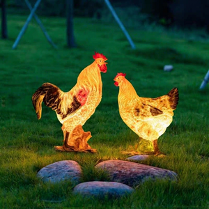 Escultura Luminosa con Temática de Granja para Mercados, Parques Familiares, Centros Comerciales y Proyectos de Decoración para Eventos Temporales - Product Image 1