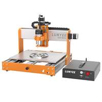 Machine de fraisage CNC LUNYEE 4040 Nova, entièrement métallique, guides linéaires en acier, vis à billes, puissance élevée 800W