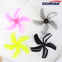 Hélices de drone GEMFAN Cinewhoop D76 à 5 pales, haute efficacité, faible bruit, logo couleur personnalisé, accessoires pour drone FPV