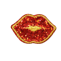 Patch Bordir Setrika Kustom Weshine Shiny Benang Emas Ramah Lingkungan Bahan Felt Nonwoven PVC Desain Hati Bunga Topi-No