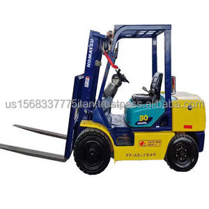 100% Original de Japón, Montacargas Diésel Usado FD25 FD30T-16 FD30 de 3 Toneladas con Motor Diésel, 1 Año de Garantía - Product Image 1