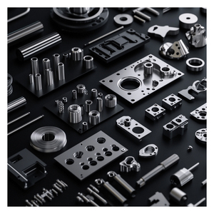 Piezas de lámpara en miniatura de acero inoxidable 316 de alta precisión Mecanizado CNC Dibujo de forma especial Acabado en latón y cobre - Product Image 1