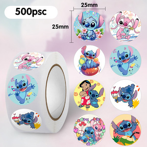 500 PVC Adhesive <strong>Stickers</strong> Per Roll Ds St Angel Cartoon <strong>Stickers</strong> for <strong>Childrens</strong> Journaling Decorations Label - Product Image 4