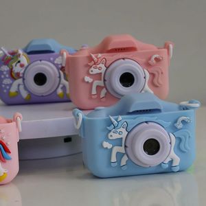 Kids <b>Digital</b> <b>Camera</b> Cute Toy Unicorn Children's Portable 2-Inch Screen 180 Wide Angle Recording Function Silicone ABS L1 - Product Image 3