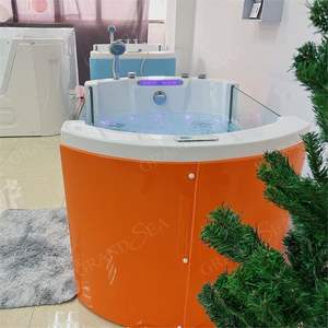 2024 New Baby <span class=keywords><strong>Massage</strong></span> Badewanne Set Indoor Freistehende Neugeborene Ozon Bubble Badewanne mit LED-Licht Multifunktion ale <span class=keywords><strong>Spa</strong></span> <span class=keywords><strong>Massage</strong></span> - Product Image 4