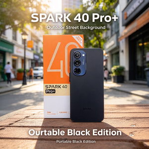 Spark 40 Pro+ ขายส่งสมาร์ทโฟน Android 14 โทรศัพท์มือถือหน้าจอ 6.67 นิ้ว กล้อง 50MP แบตเตอรี่ 5200mAh ช่องเสียบ Type-C สั่งซื้อจำนวนมาก - Product Image 3