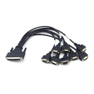 0.3M Đen <span class=keywords><strong>db62</strong></span> 8 <span class=keywords><strong>DB9</strong></span> đến cáp nam 9C * 28AWG - Product Image 4