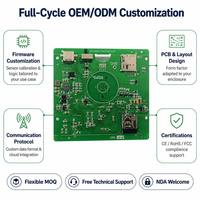 Monitor de Calidad del Aire Exterior, Detector Multigas PCBA |   CO2, CO, TVOC, BVOC, Temperatura, Humedad |   GPS 4G LoRa BLE Alimentado por Energía Solar