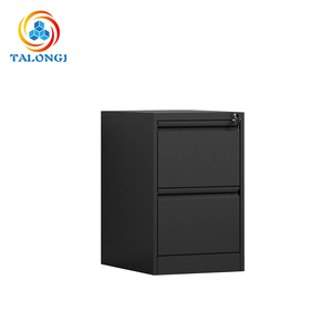 Armoire de classement en acier à 2 tiroirs format A4 avec serrure à clé, rangement multifonctionnel moderne autoportant pour la maison, le bureau et l'hôtel - Product Image 4