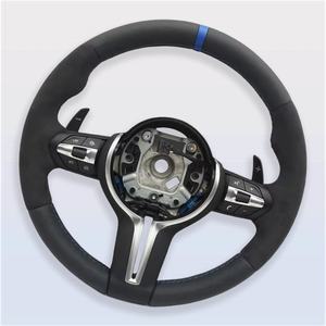 Volante de fibra de carbono de cuero de gamuza personalizado para BMW 3 5 Series F30 F32 F10 F20 F07 F01 E46 E60 E90 M3 M4 M5 <span class=keywords><strong>M7</strong></span> mejorado - Product Image 1