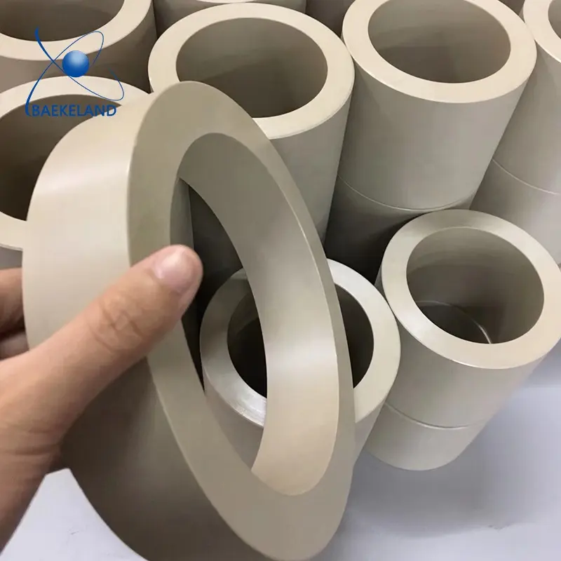 High quality PEEK tube polyether ether ketone plastic tube high strength PEEK pipe customized any size