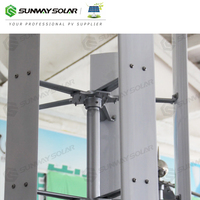 2kw 3kw 5kw 10kw 20kw 30kw 50kw 220V 380V système d'énergie renouvelable hors réseau générateur de turbine à énergie éolienne verticale