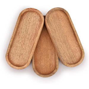 Ensemble <span class=keywords><strong>de</strong></span> plateaux ovales en bois, compatibles avec la gravure laser, adaptés pour ranger le <span class=keywords><strong>fromage</strong></span>, les sushis, les collations <span class=keywords><strong>de</strong></span> fête, etc. - Product Image 5