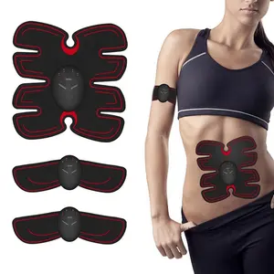 Фитнес Массаж Пользовательский логотип Ems тренажер электрический стимулятор мышц живота для похудения