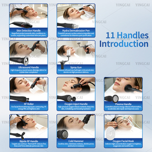 Popular Máquina Profesional de Hidrodermoabrasión 11 <span class=keywords><strong>en</strong></span> <span class=keywords><strong>1</strong></span> con Chorro de Agua, Peeling, Hidrovacío y Lifting Facial 10 <span class=keywords><strong>en</strong></span> <span class=keywords><strong>1</strong></span> - Product Image 4