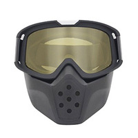 Lunettes de moto MX Lunettes de moto personnalisées Moto avec masque Lunettes de cyclisme cross-country en plein air Lunettes