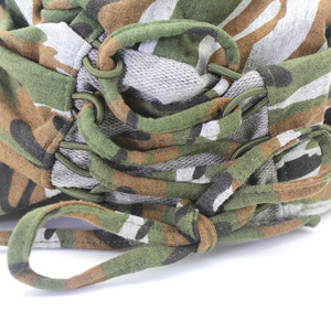 Camouflage Bucket Hat Breathable Cotton Silk Sunscreen Outdoor <b>Cap</b> For Men Women <b>Summer</b> Casual Folded Design - Product Image 2