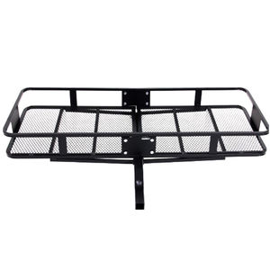 Nuevo portaequipajes de acero al carbono montado en <span class=keywords><strong>enganche</strong></span> para techo de bicicleta caja de carga 500LB carga útil máxima - Product Image 3