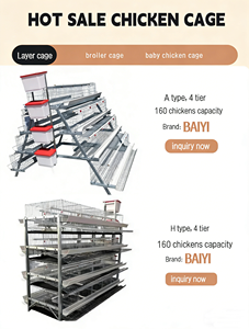 Nuevos gallineros industriales de alambre galvanizado para gallinas ponedoras, antirrobo y duraderos, con capacidad para 5000 pollos - Product Image 3