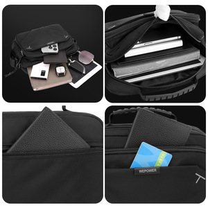 Sac bandoulière en nylon OEM, petit, imperméable, fermeture éclair, usage quotidien, sac messager pour homme - Product Image 6