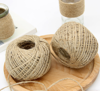 Usine En Gros naturel jute torsadée ficelle de tomate ficelle tressée Torsadée D'emballage Jute Ficelle