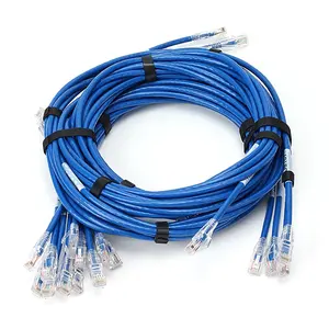 Cabo de internet cat5e/cat6/cat7 utp cat 6, rj 45, cabo de ligação 10m/50m/100m, para laptop e roteador rj45