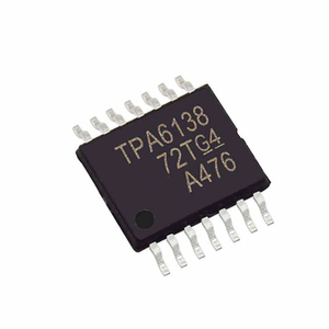 จัดส่งรวดเร็ว วงจรรวมใหม่และของแท้ วงจรขยายเสียง IC TPA6138A2PWR TSSOP-14 รับประกัน 365 วัน ของแท้ - Product Image 1