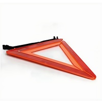 Panneau d'avertissement de voiture Triple Triangle réfléchissant pliable Triangles d'avertissement d'urgence panneau de panne sécurité panneau de danger routier