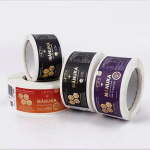 Etiqueta de Embalaje Privada Personalizada, Impresión de Etiquetas Adhesivas para Productos, Logotipo de Marca, Rollos de Etiquetas Redondas, Etiqueta Adhesiva de Vinilo Impermeable - Product Image 6