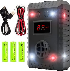 SJZ Auto ultrasons véhicule voiture rongeur répulsif dissuasion avec détection de capteur de Vibration électronique ultrasons martre dissuasion - Product Image 1