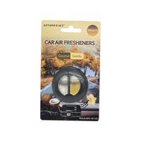 Parfum de sortie de climatiseur automatique de couleur jumelle personnalisée pince pour bouche d'aération de voiture aromathérapie désodorisant de voiture universel